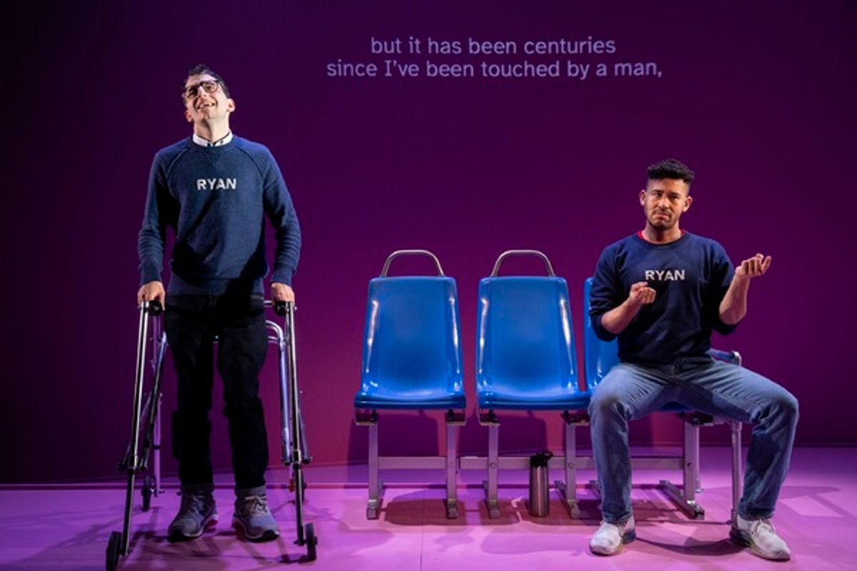 Ryan J. Haddad and Dickie Hearts  at 