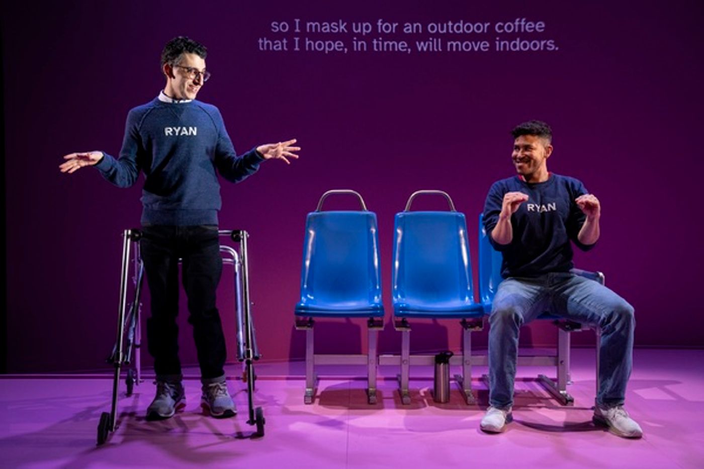 Photos: First Look at Ryan J. Haddad's DARK DISABLED STORIES at The Public  Image