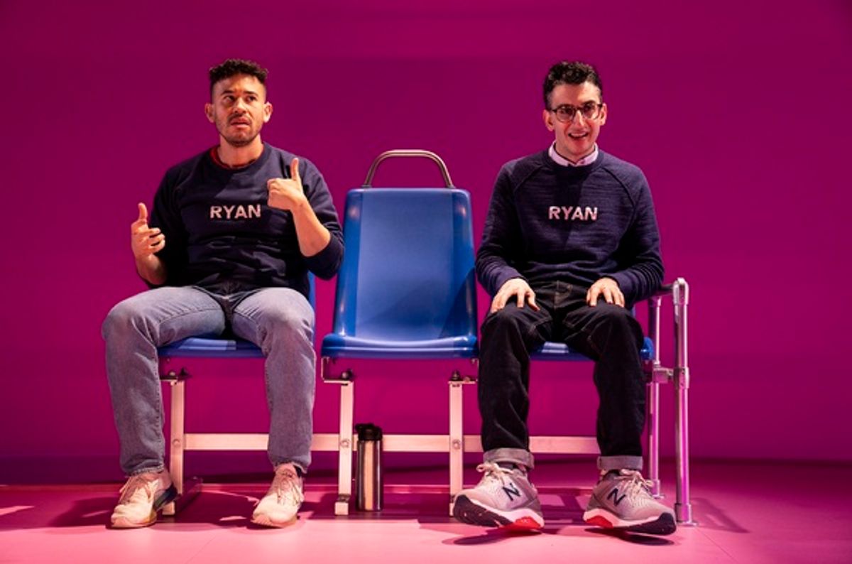 Dickie Hearts and Ryan J. Haddad  at 