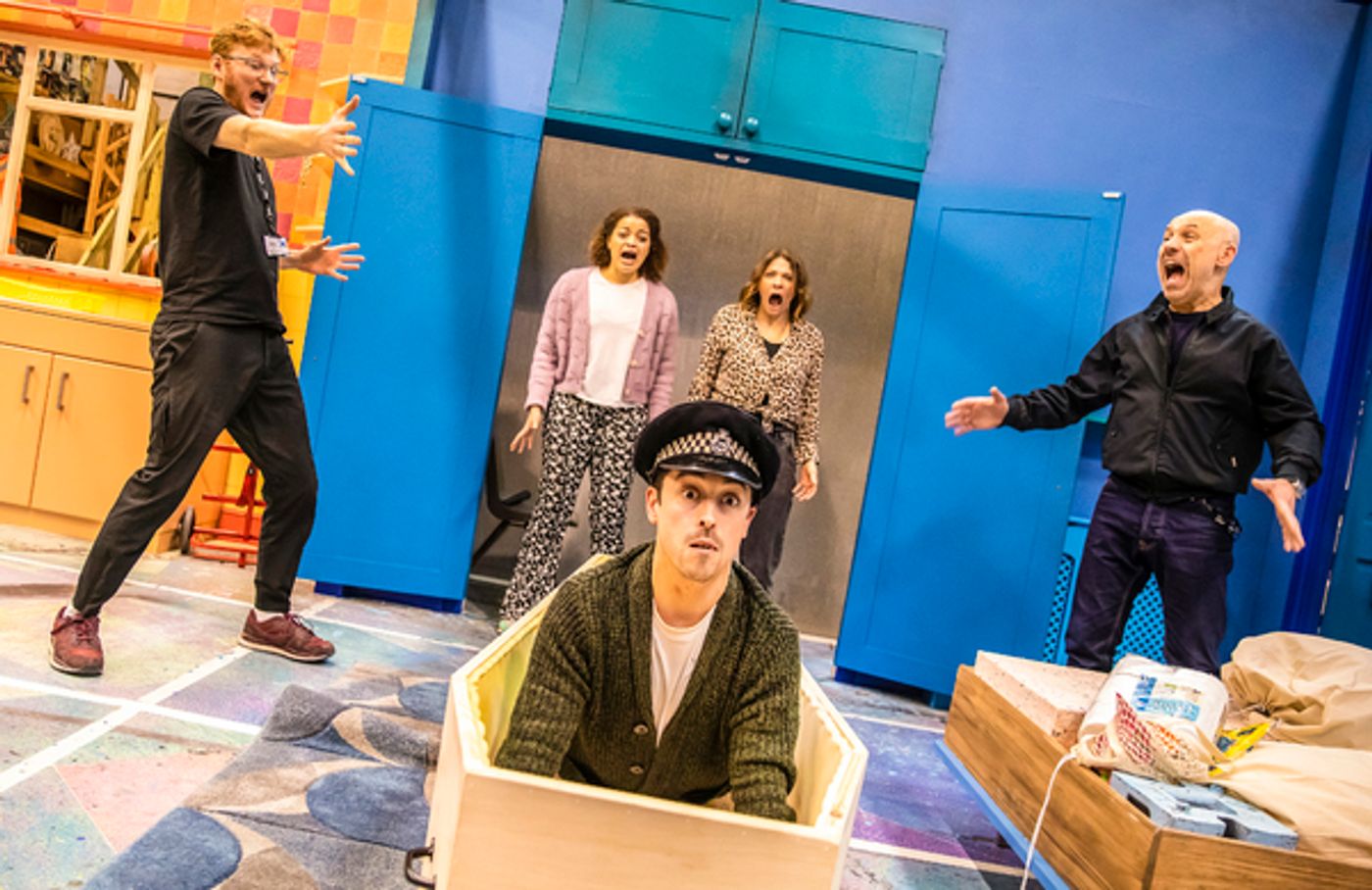 Photos: Inside Rehearsal For THEY DON'T PAY? WE WON'T PAY! at Mercury Theatre Photos: Inside Rehearsal For THEY DON'T PAY? WE WON'T PAY! at Mercury Theatre Image