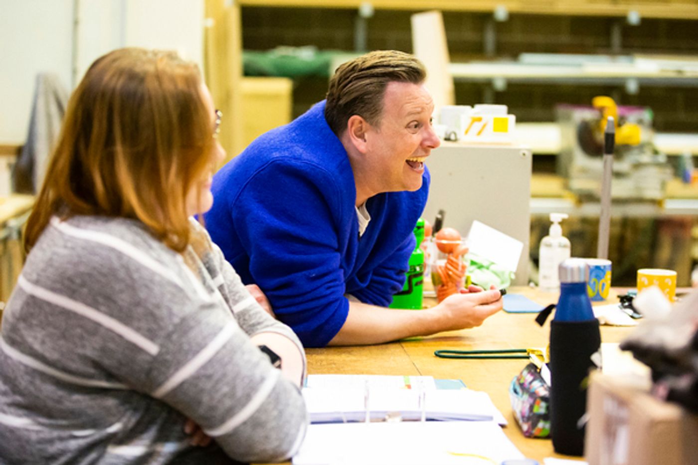 Photos: Inside Rehearsal For THEY DON'T PAY? WE WON'T PAY! at Mercury Theatre Photos: Inside Rehearsal For THEY DON'T PAY? WE WON'T PAY! at Mercury Theatre Image