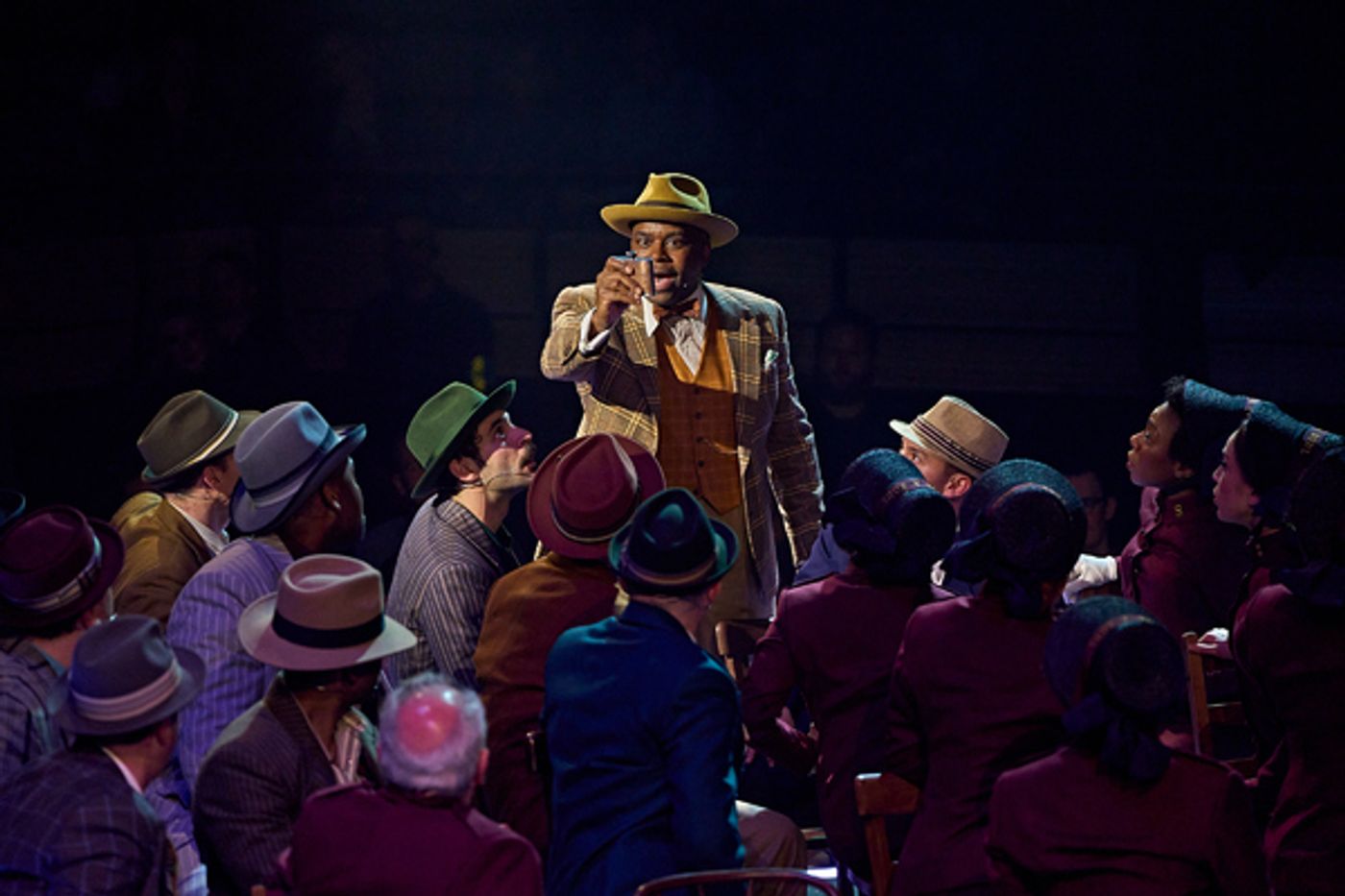 Photos: First Look at Nicholas Hytner's Immersive GUYS AND DOLLS, Now Playing at the Bridge Theatre  Image