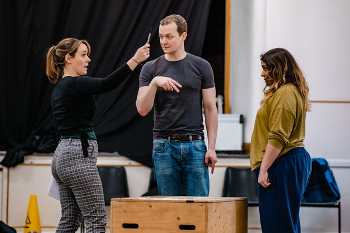 Charlie Russell, Greg Tannahill & Nancy Zamit at 