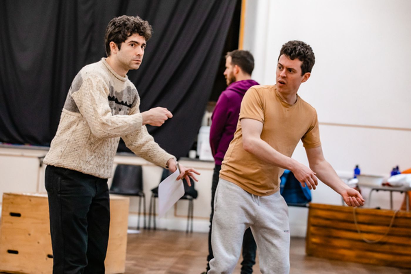 Photos: Inside Rehearsal For PETER PAN GOES WRONG; Full Cast Announced!  Image
