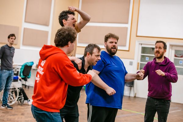 Harry Kershaw, Jonathan Sayer, Chris Leask, Henry Lewis & Fred Gray Photo
