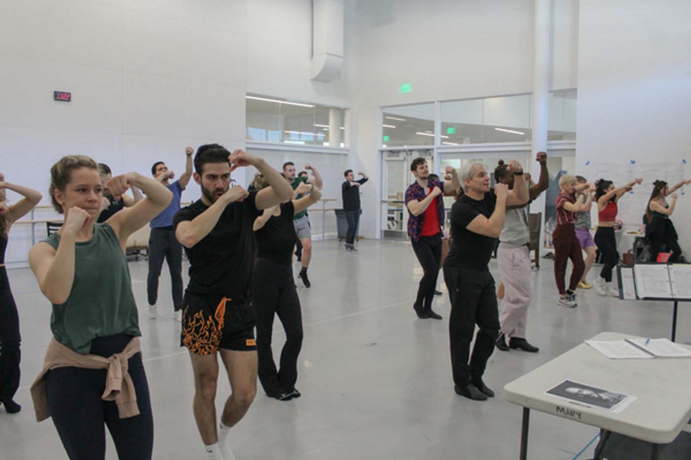 Photos: See Shiloh Goodin, Drew Lachey & More in Rehearsals for A CHORUS LINE at Cincinnati Playhouse in the Park  Image