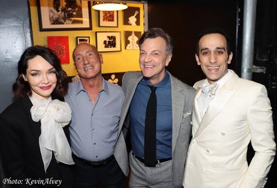 Katrina Lenk, Gianni Valenti, Jim Caruso, George Abud Photo