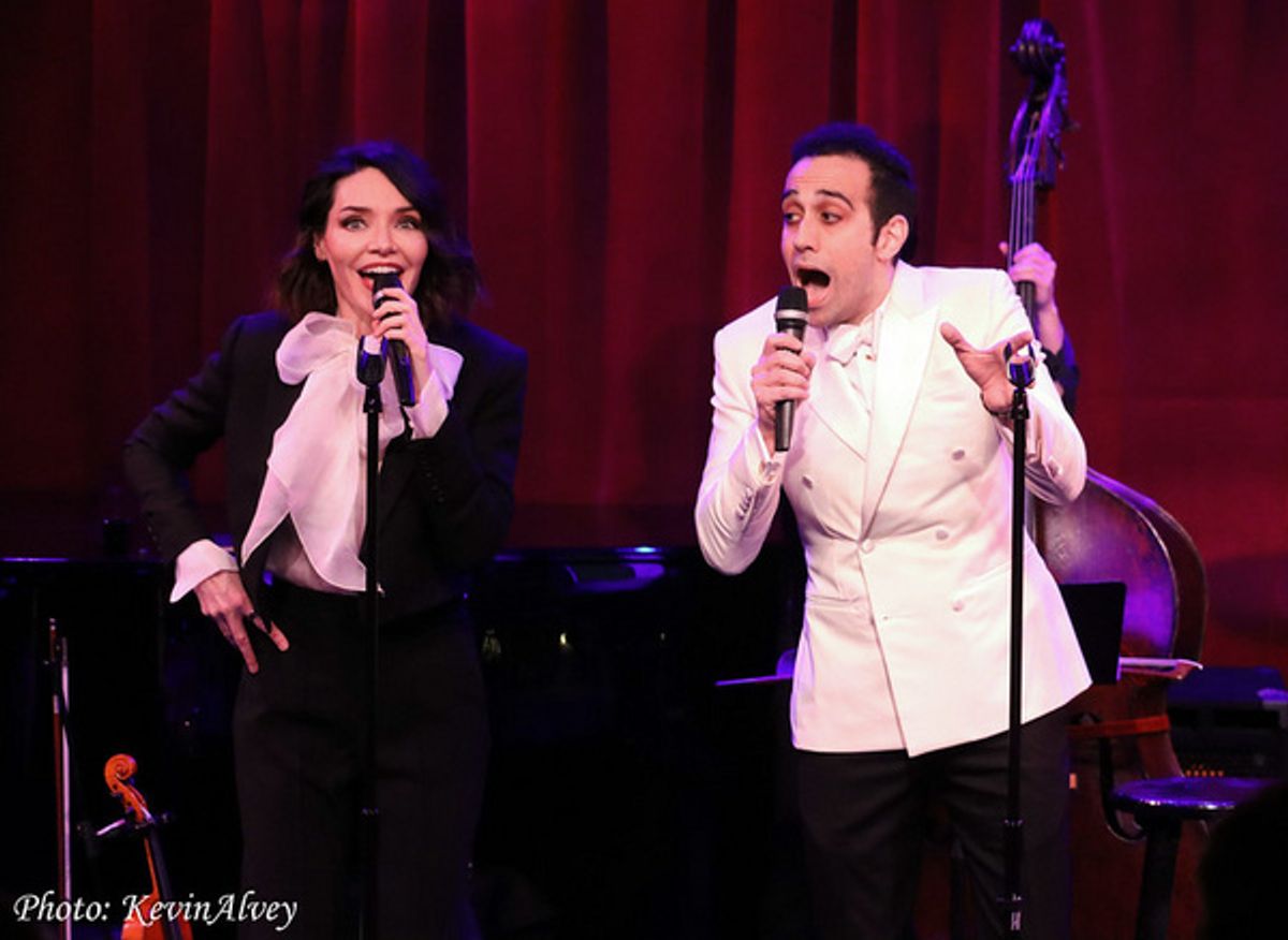 Katrina Lenk, George Abud at 