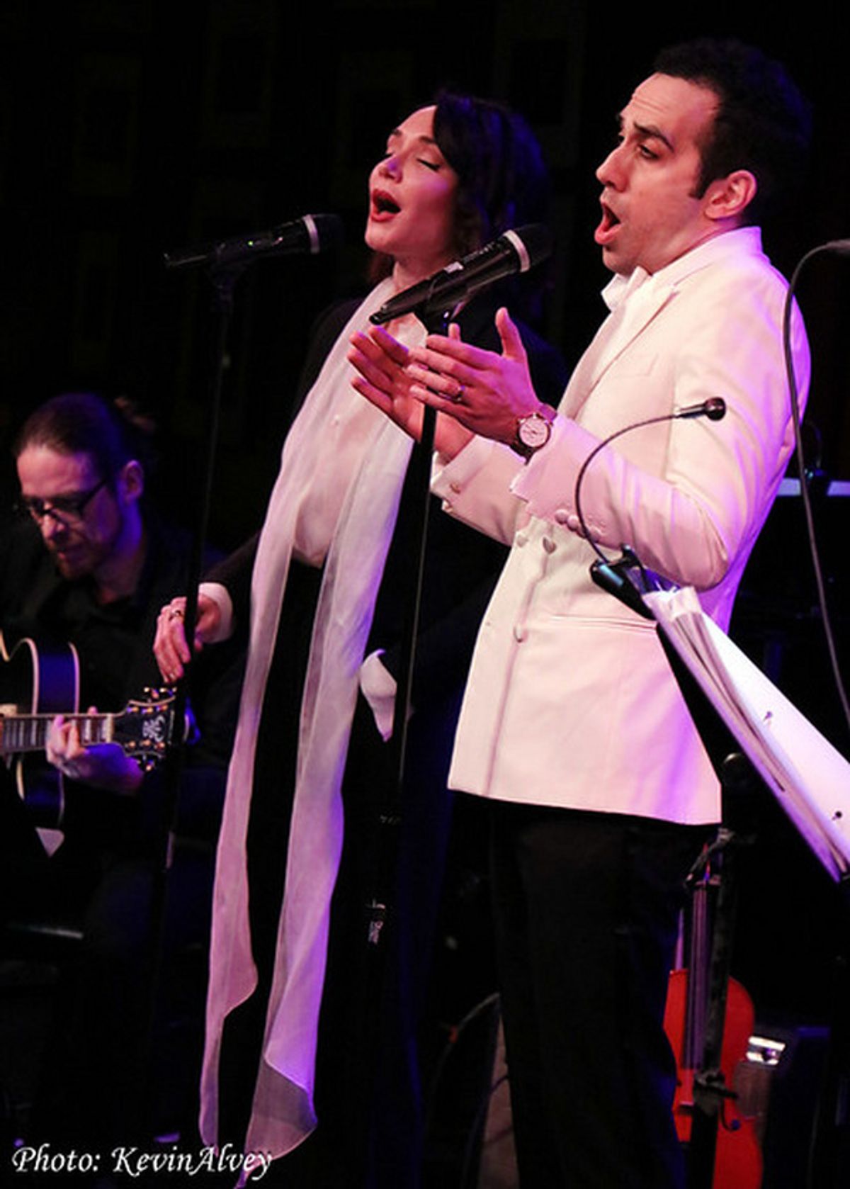 Katrina Lenk, George Abud at 