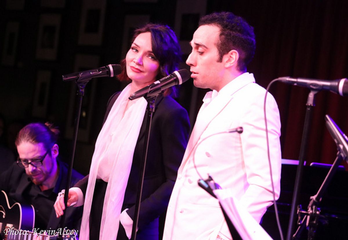 Katrina Lenk, George Abud at 