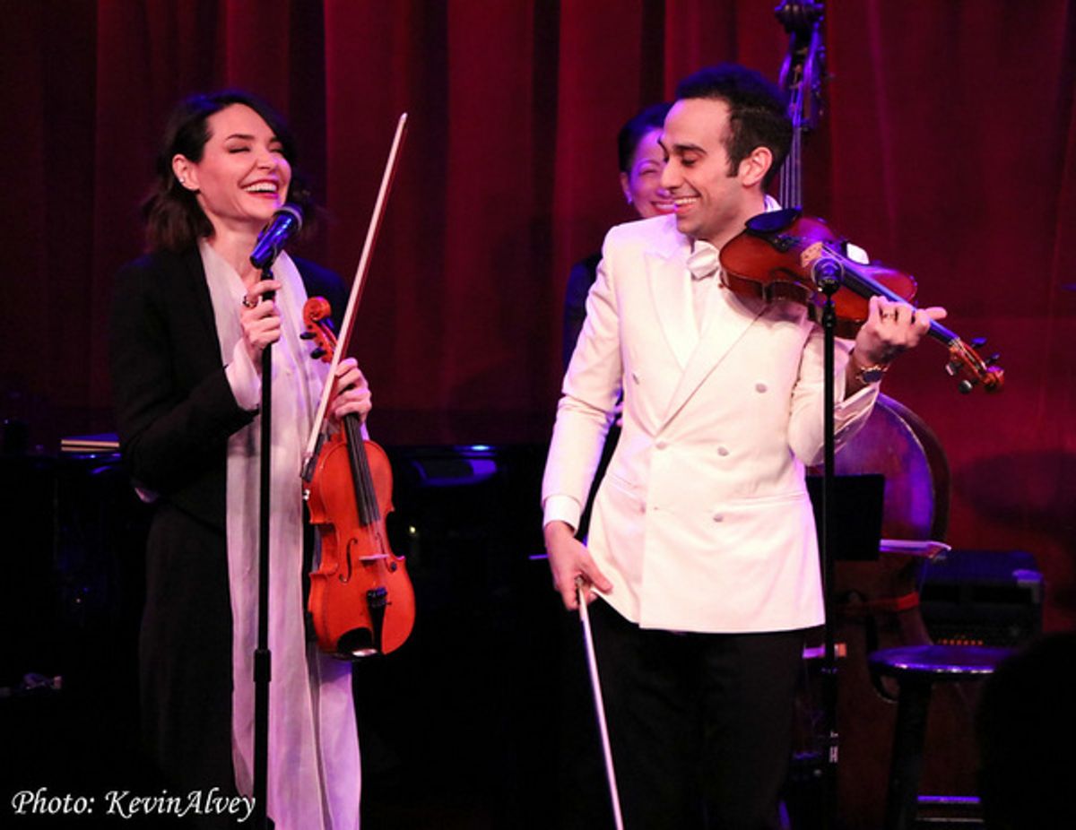 Katrina Lenk, George Abud at 