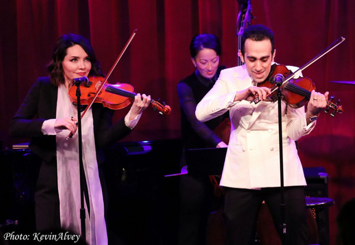 Katrina Lenk, George Abud at 