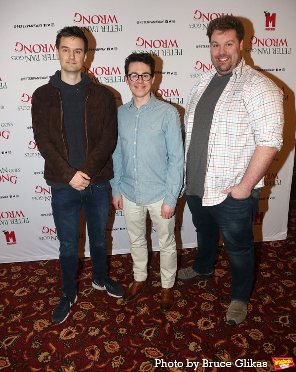 Henry Shields, Jonathan Sayer and Henry Lewis at 