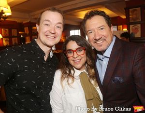 Greg Tannahill, Nancy Zamit and Producer Kevin McCollum  Photo
