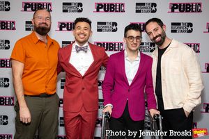 Andrew Morrill, Dickie Hearts, Ryan J. Haddad, Jordan Fein @ BroadwayWorld Andrew Morrill, Dickie Hearts, Ryan J. Haddad, Jordan Fein Photo