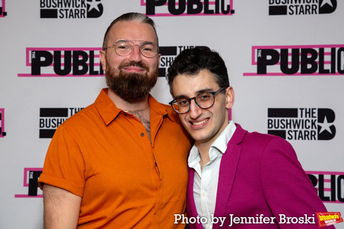Andrew Morrill, Ryan J. Haddad at Photos:  On the Red Carpet at Opening Night of DARK DISABLED STORIES