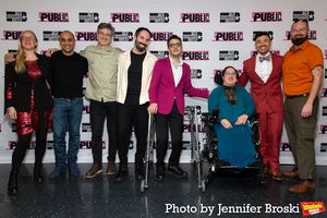 Sue Kessler, Saheem Ali, Noel Allain, Jordan Fein, Ryan J. Haddad, Alejandra Ospina, Dickie Hearts, Andrew Morrill @ BroadwayWorld Sue Kessler, Saheem Ali, Noel Allain, Jordan Fein, Ryan J. Haddad, Alejandra Ospina, Photo