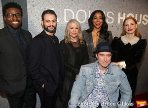 Okieriete Onaodowan, Arian Moayed, Michael Patrick Thornton, Tasha Lawrence, Jesmille Darbouze and Jessica Chastain @ BroadwayWorld Okieriete Onaodowan, Arian Moayed, Michael Patrick Thornton, Tasha Lawrence, Jesmille Photo