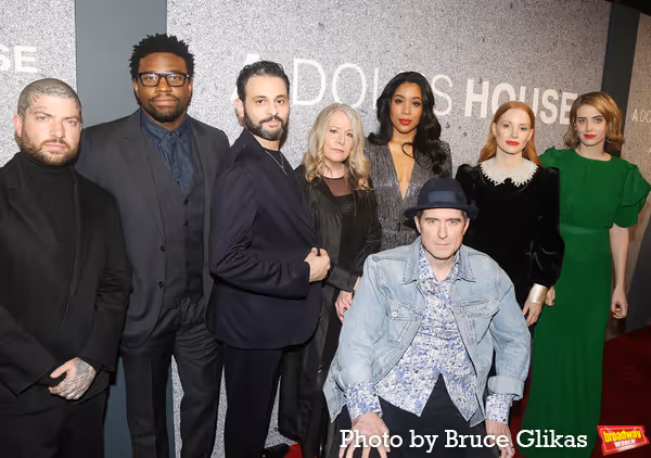Director Jamie Lloyd, Okieriete Onaodowan, Arian Moayed, Michael Patrick Thornton, Ta Photo