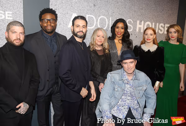 Director Jamie Lloyd, Okieriete Onaodowan, Arian Moayed, Michael Patrick Thornton, Ta Photo