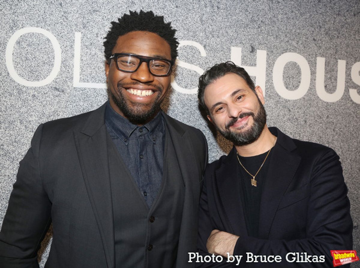 Okieriete Onaodowan and Arian Moayed at 