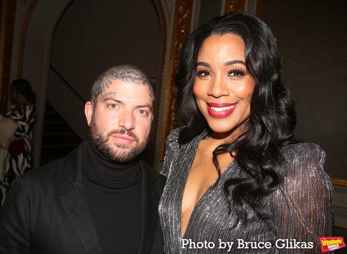 Director Jamie Lloyd and Jesmille Darbouze at 