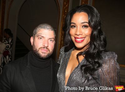 Director Jamie Lloyd and Jesmille Darbouze Photo