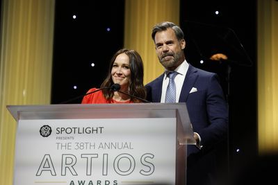 Anna Camp and Tuc Watkins Photo