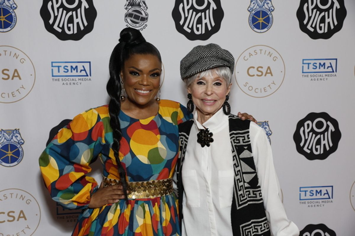 Yvette Nicole Brown and Rita Moreno at 
