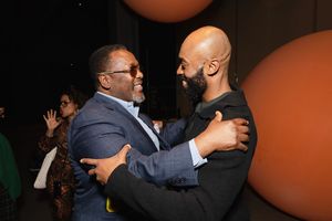Wendell Pierce and Arinzé Kene @ BroadwayWorld Wendell Pierce and Arinzé Kene Photo