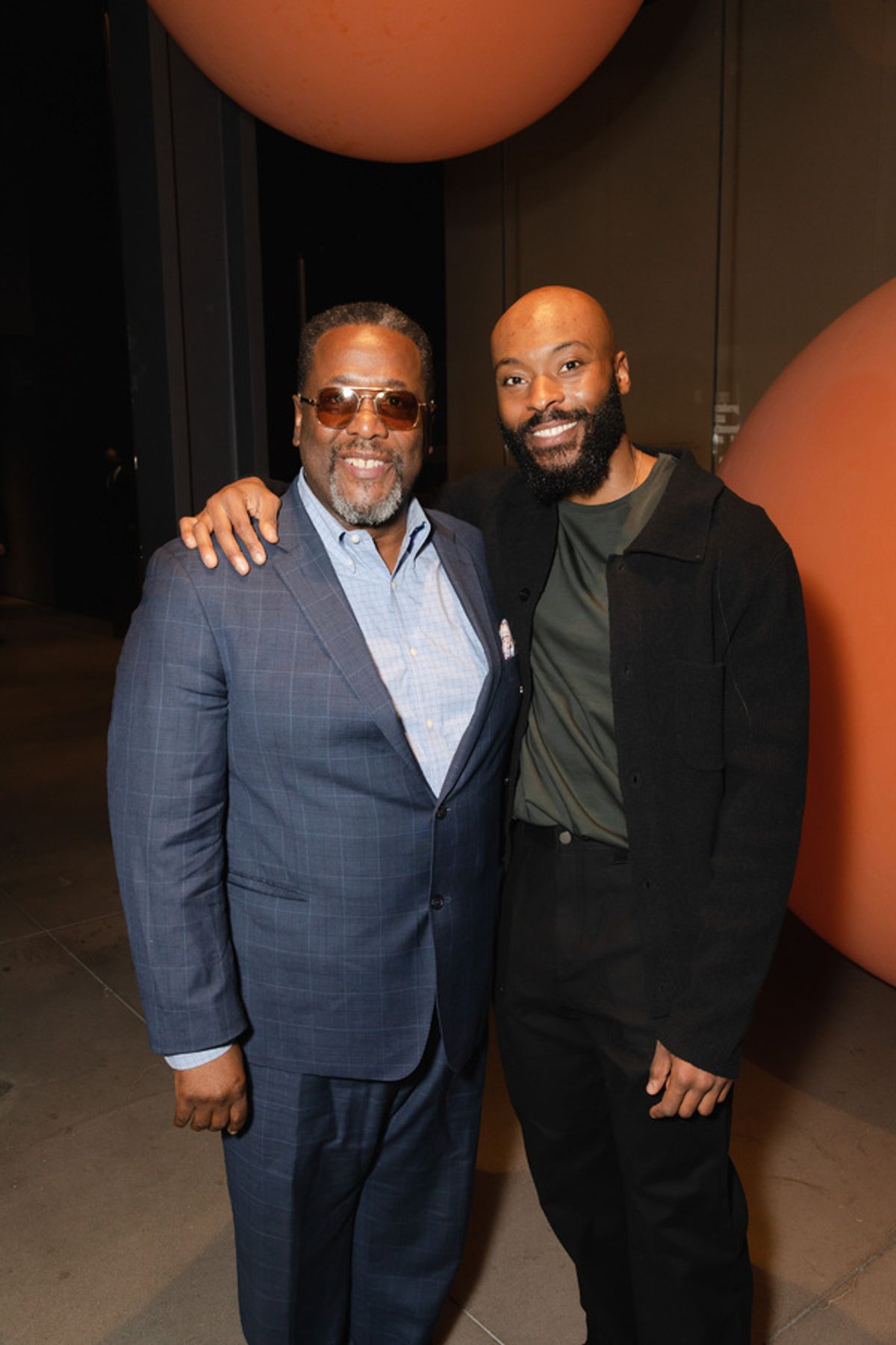 Wendell Pierce and Arinzé Kene at 