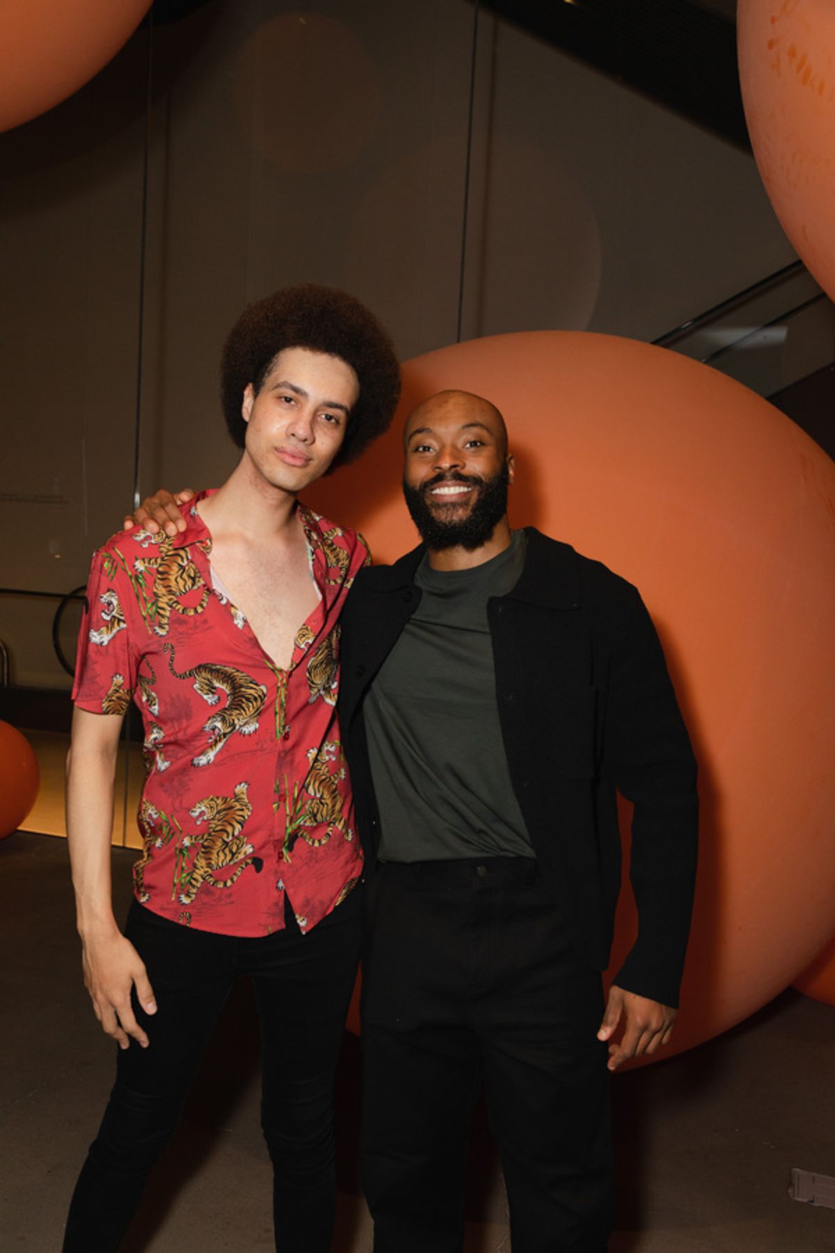 Liam Godwin and Arinzé Kene at 