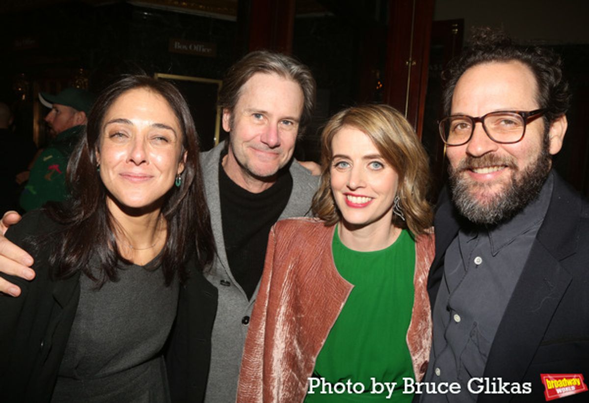 Lily Thorne, Josh Hamilton, Amy Herzog and Sam Gold at 