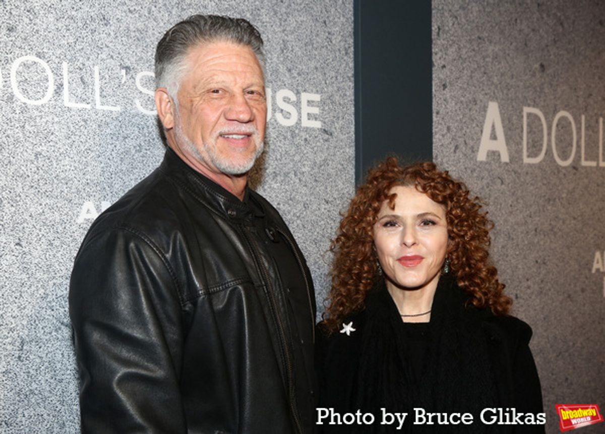 Tom Source and Bernadette Peters  at 