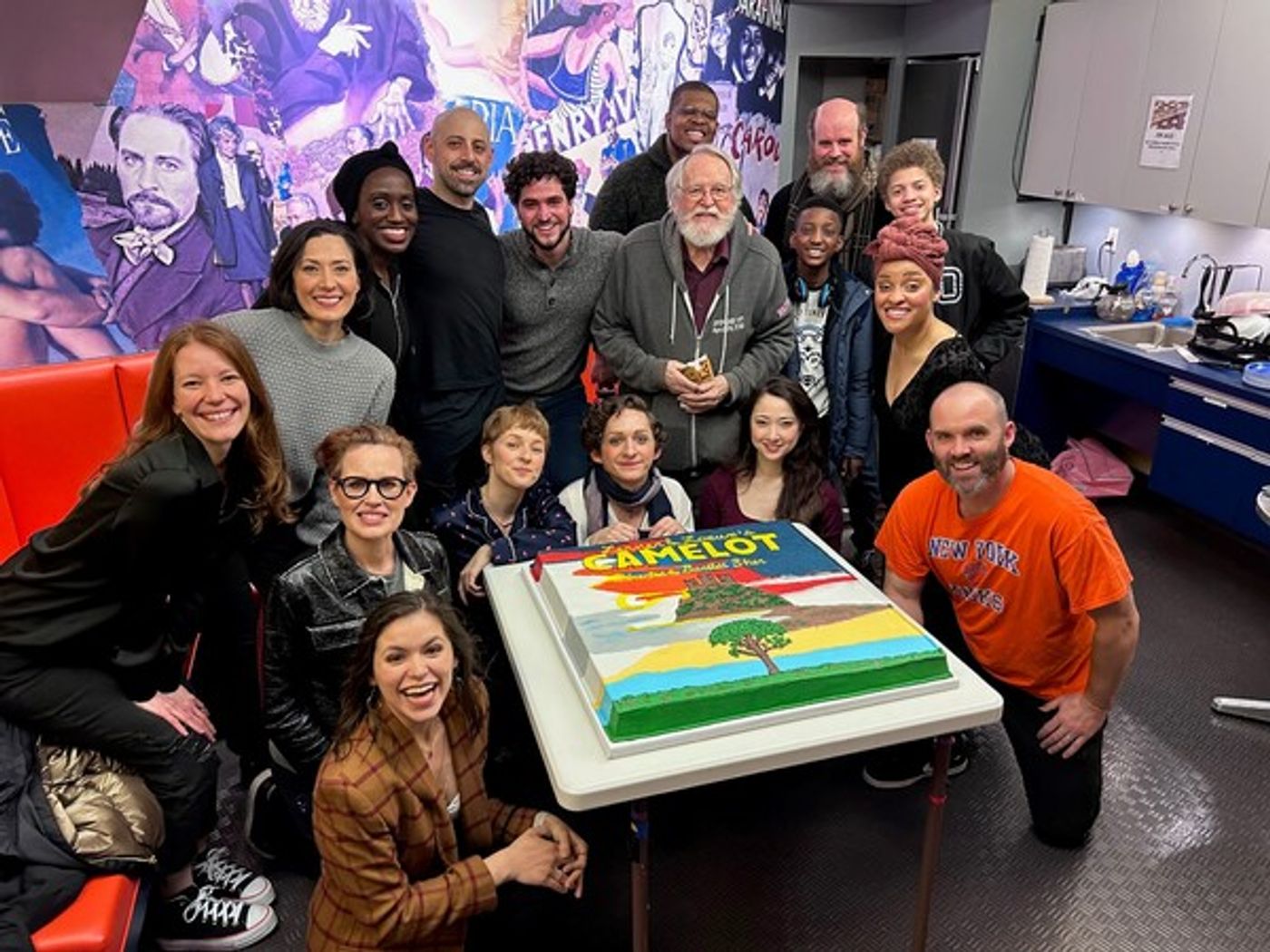 Photos: CAMELOT Company Celebrates First Preview  Image