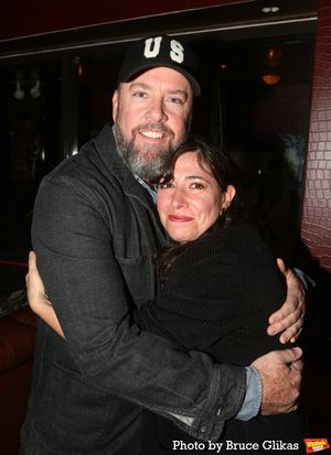 Chris Sullivan and Director Rachel Chavkin @ BroadwayWorld Chris Sullivan and Director Rachel Chavkin Photo