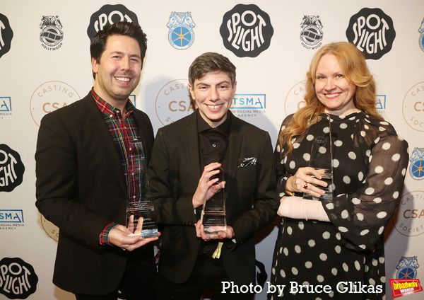 Adam Caldwell, Charlie Hano and Karyn Casl Photo