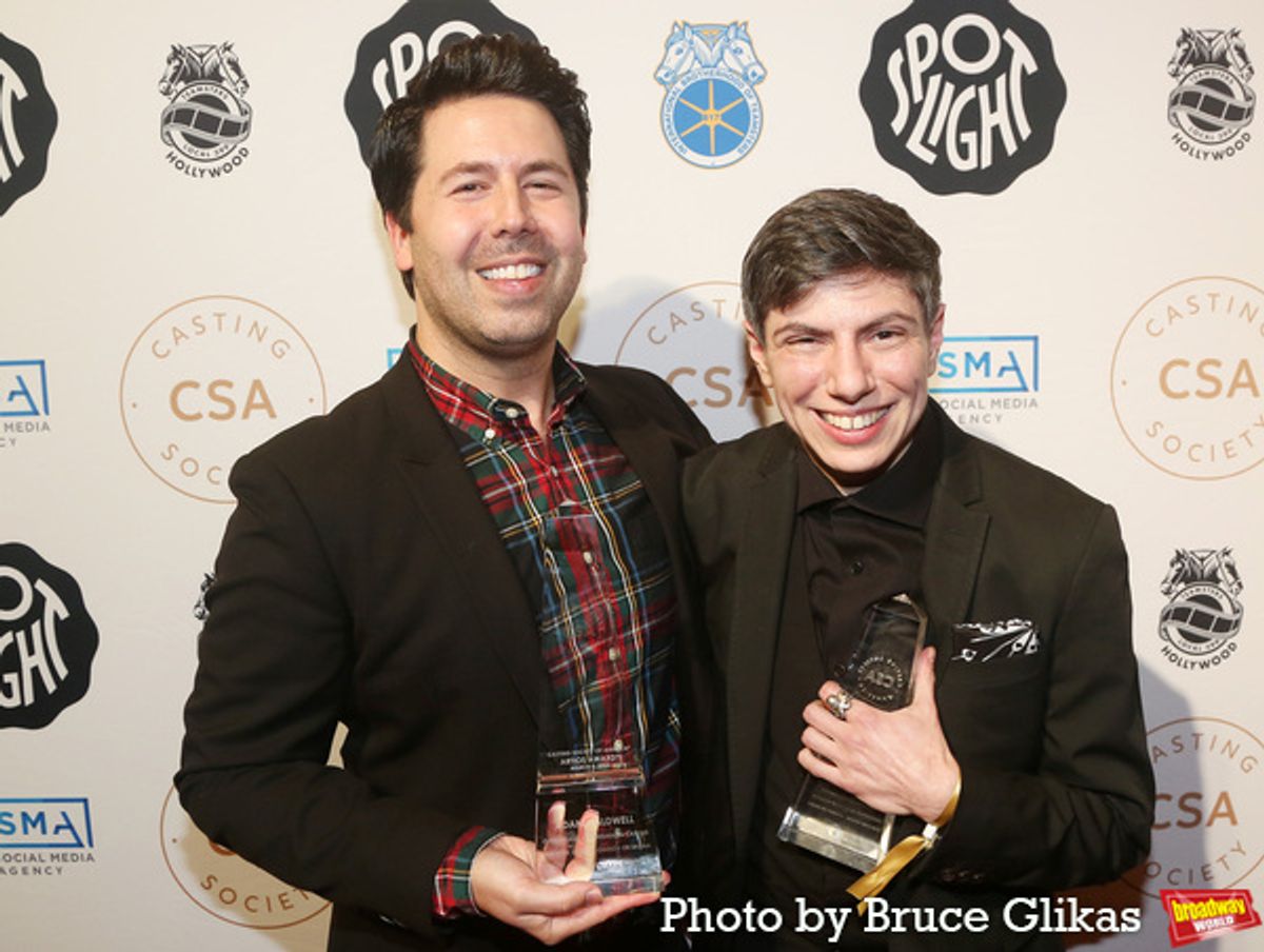 Adam Caldwell and Charlie Hano  at 