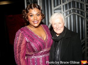 Raena White and Glenn Close  Photo