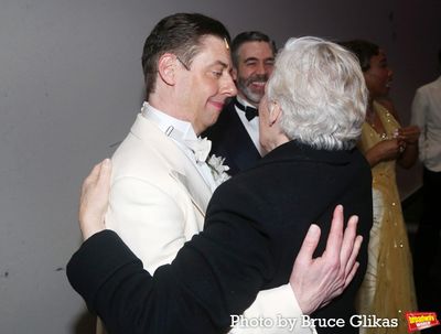 Christian Borle and Glenn Close  Photo