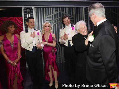 Amber Owens, Richard Yoder, Jenny Hill, Brian Martin, Glenn Close and Mark Lotito Photo