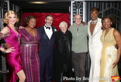 Angie Schworer, Raena White, Kevin Del Aguila, Glenn Close, Producer Neil Meron, J. H Photo