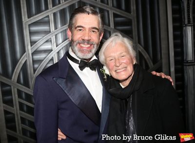 Kevin Del Aguila and Glenn Close  Photo