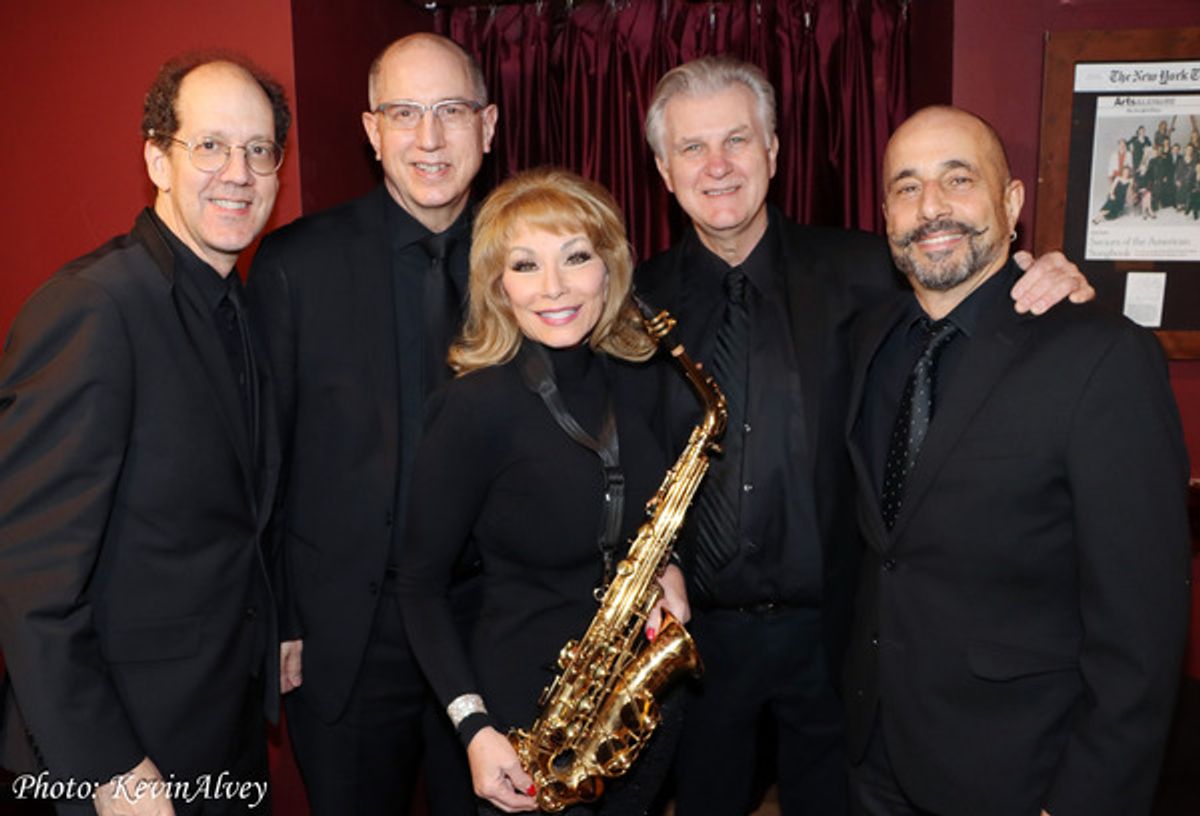 David Pearl, Tom Hubbard, Susie Clausen, Peter Calo, Ray Marchica at 