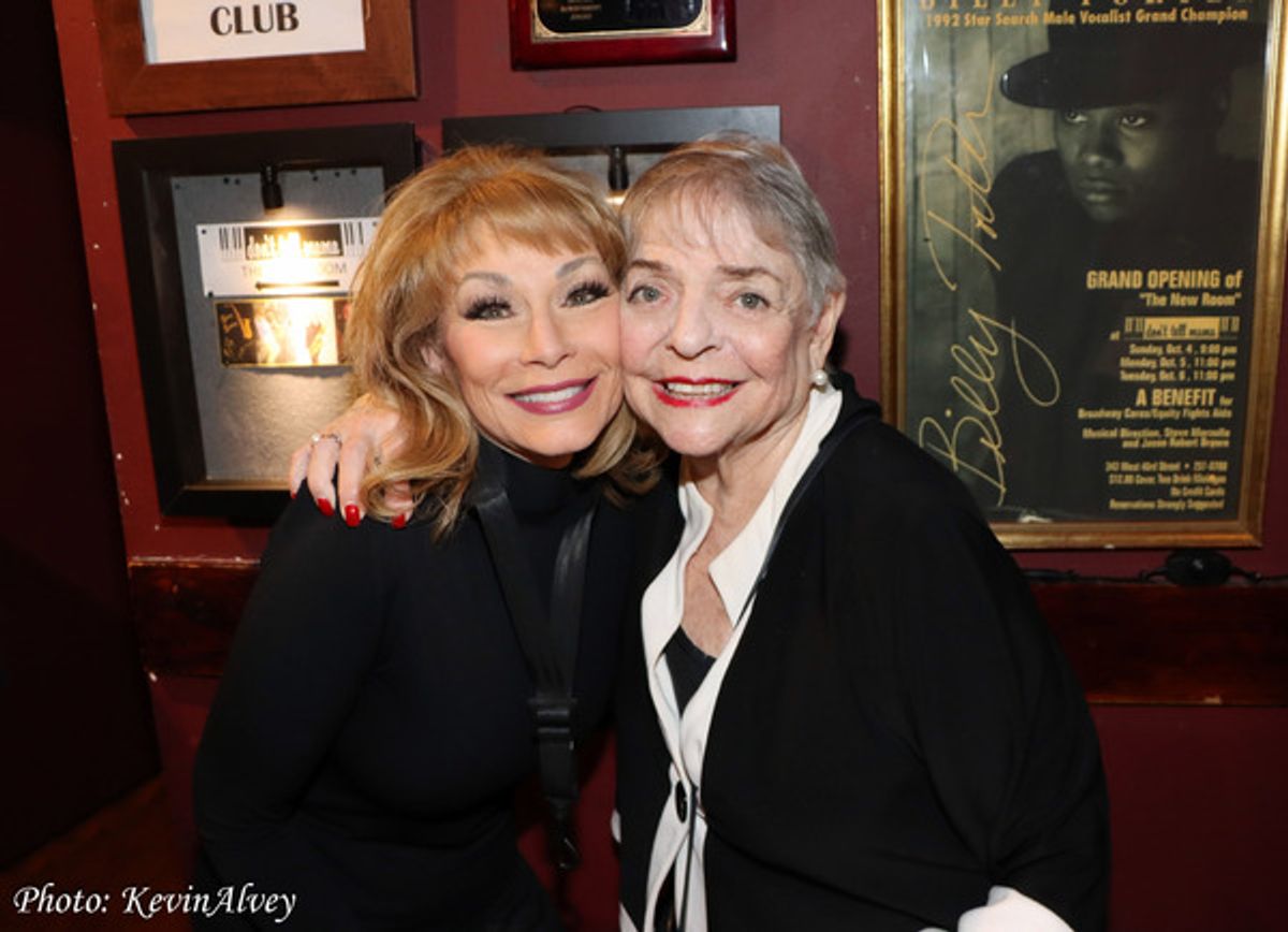 Susie Clausen, Sandy Stewart at 