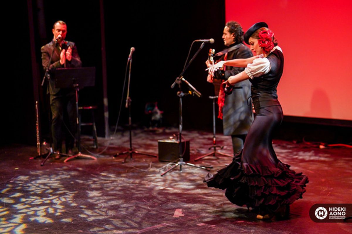 Alfonso Cid, Nilko Andreas and Paloma de Vega at 