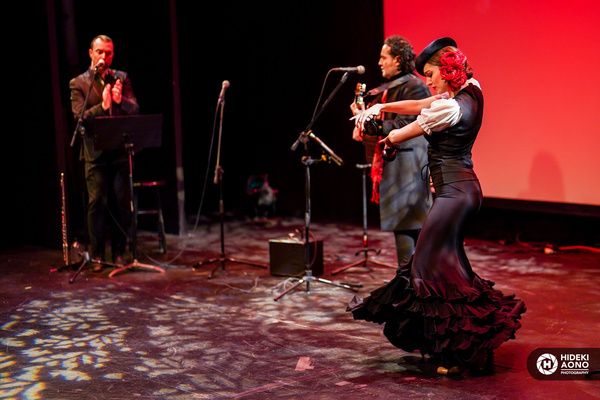 Alfonso Cid, Nilko Andreas and Paloma de Vega Photo