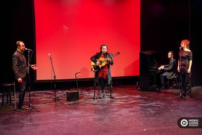 Alfonso Cid, Nilko Andreas, Hayk Arsenyan and Liz Chidester Photo