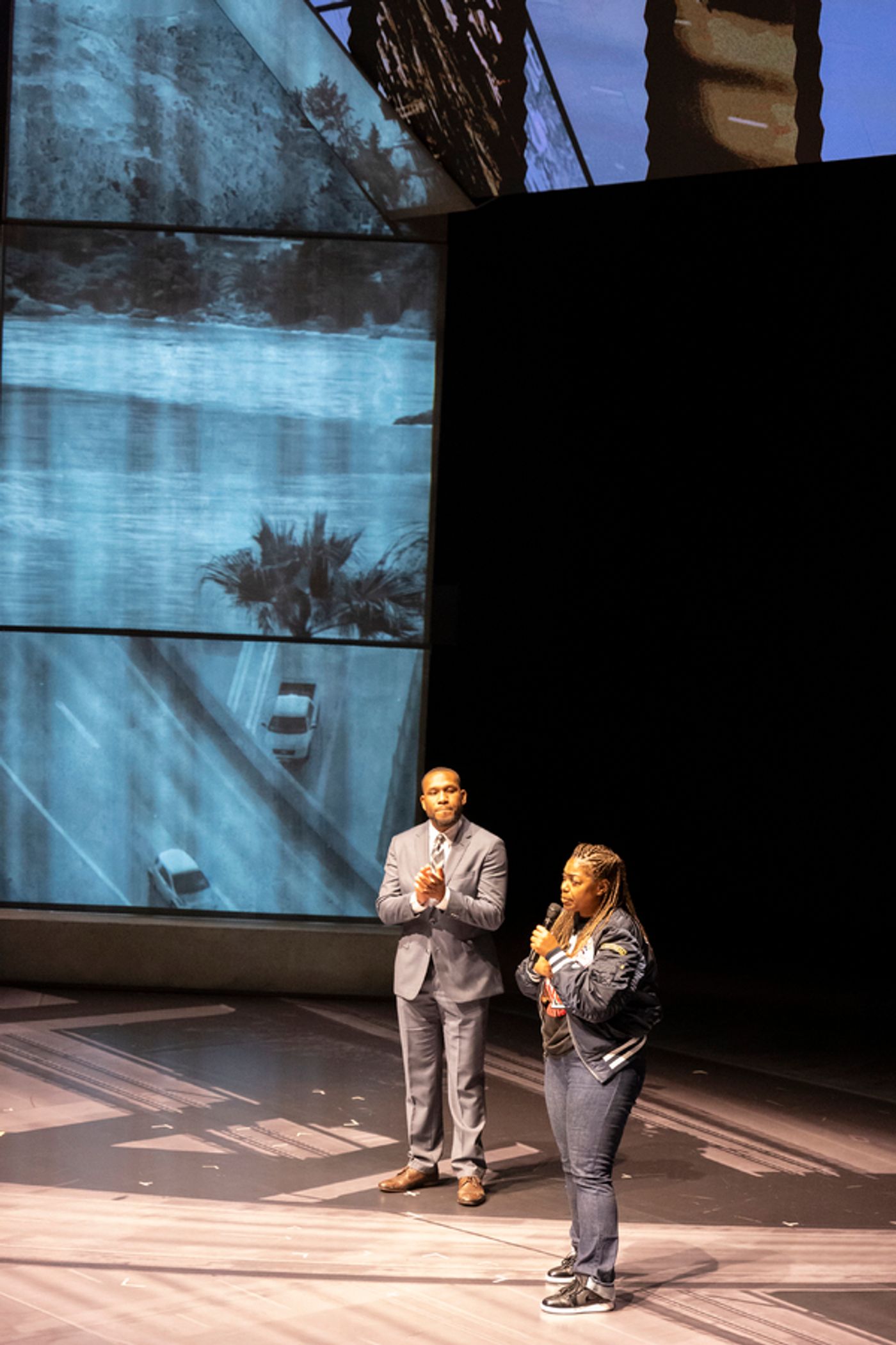 Photos: Rodney King's Daughter Lora Dene King Welcomes Black Out Night Audience to TWILIGHT: LOS ANGELES, 1992 Photos: Rodney King's Daughter Lora Dene King Welcomes Black Out Night Audience to TWILIGHT: LOS ANGELES, 1992 Image