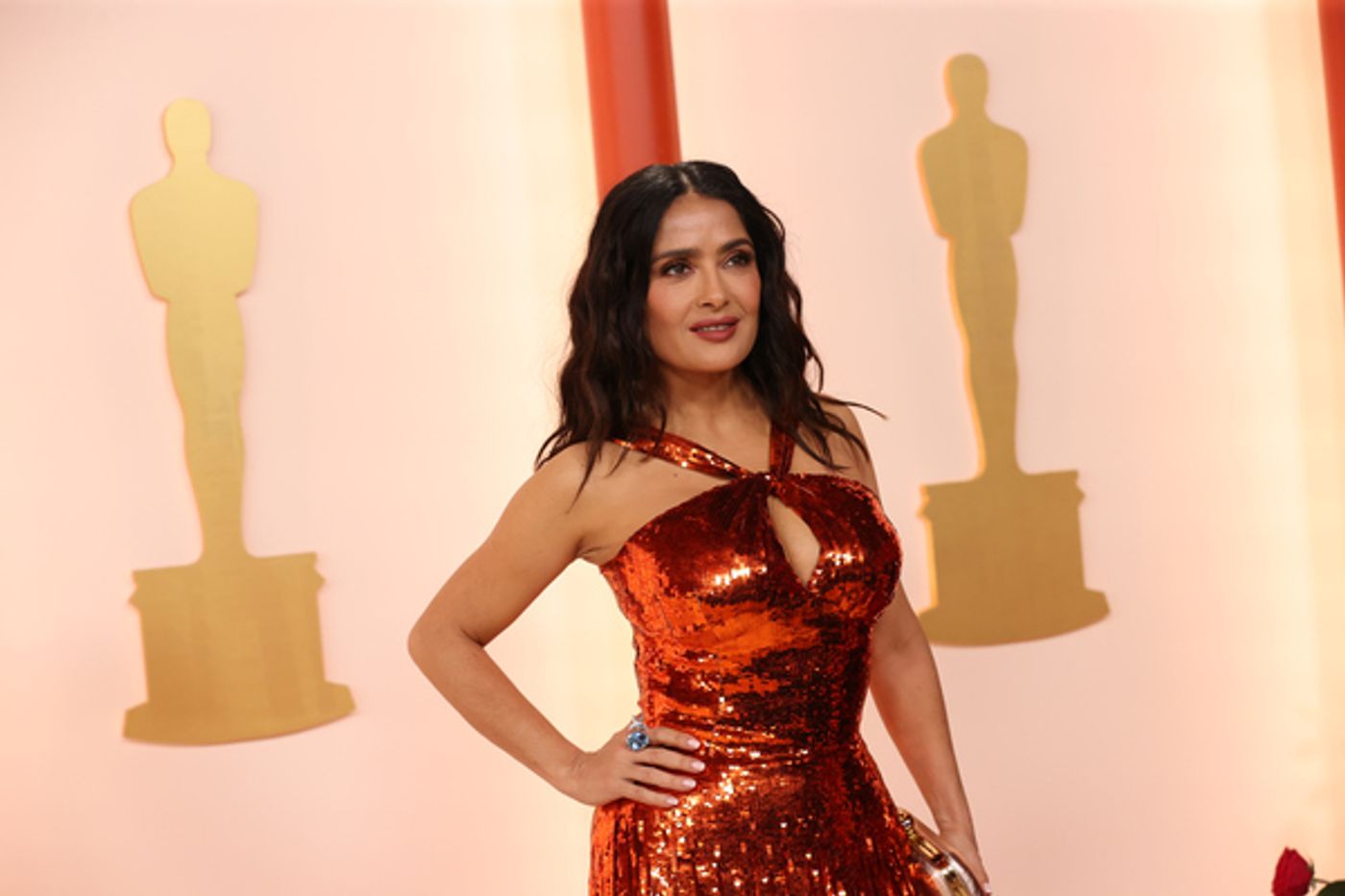 Photos: Stephanie Hsu, Ariana DeBose & More Walk the Oscars Red Carpet  Image